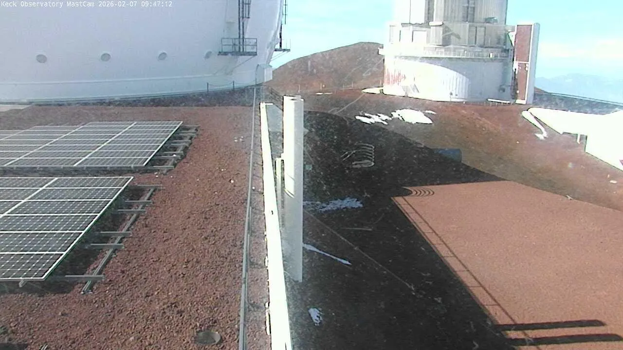 Keck 2 Weather Mast - Latest Snapshot