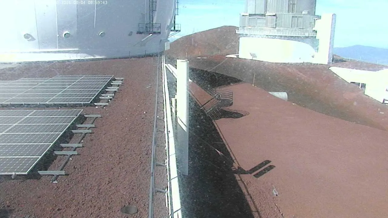 Keck 2 Weather Mast - Latest Snapshot