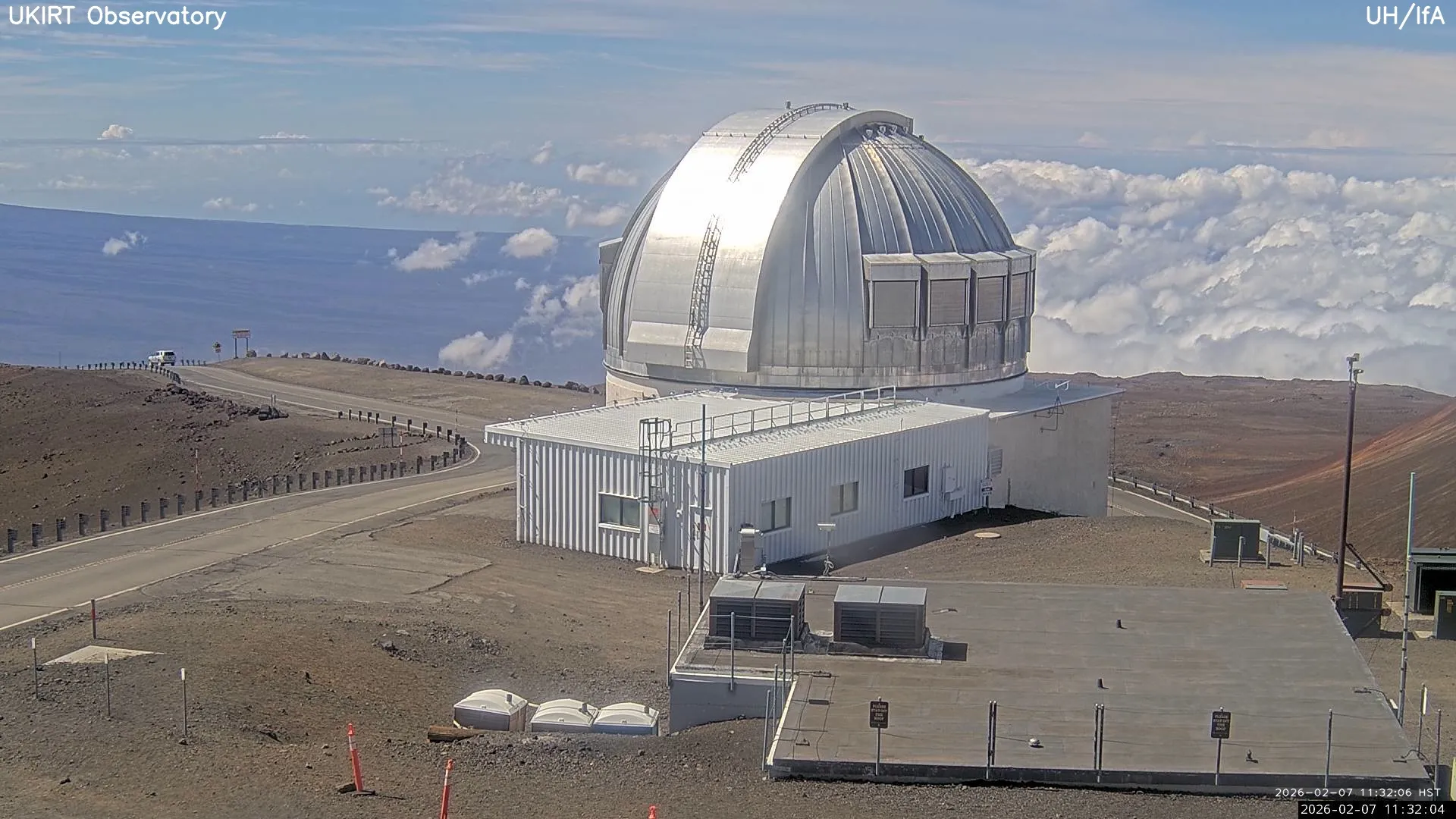 UKIRT Dome - Latest Snapshot