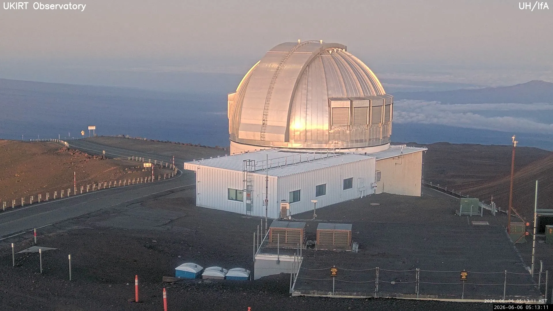 UKIRT Dome - Latest Snapshot