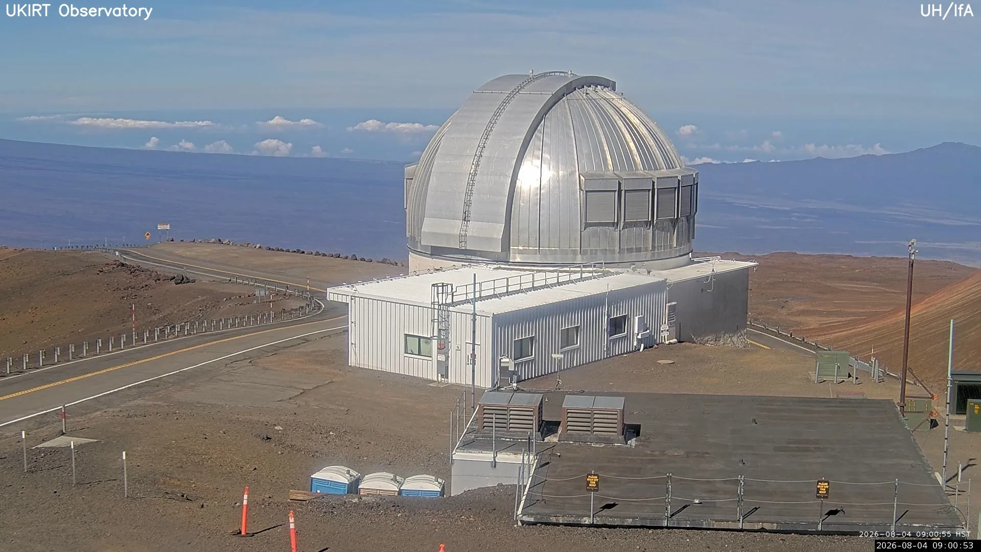 UKIRT Dome - Latest Snapshot