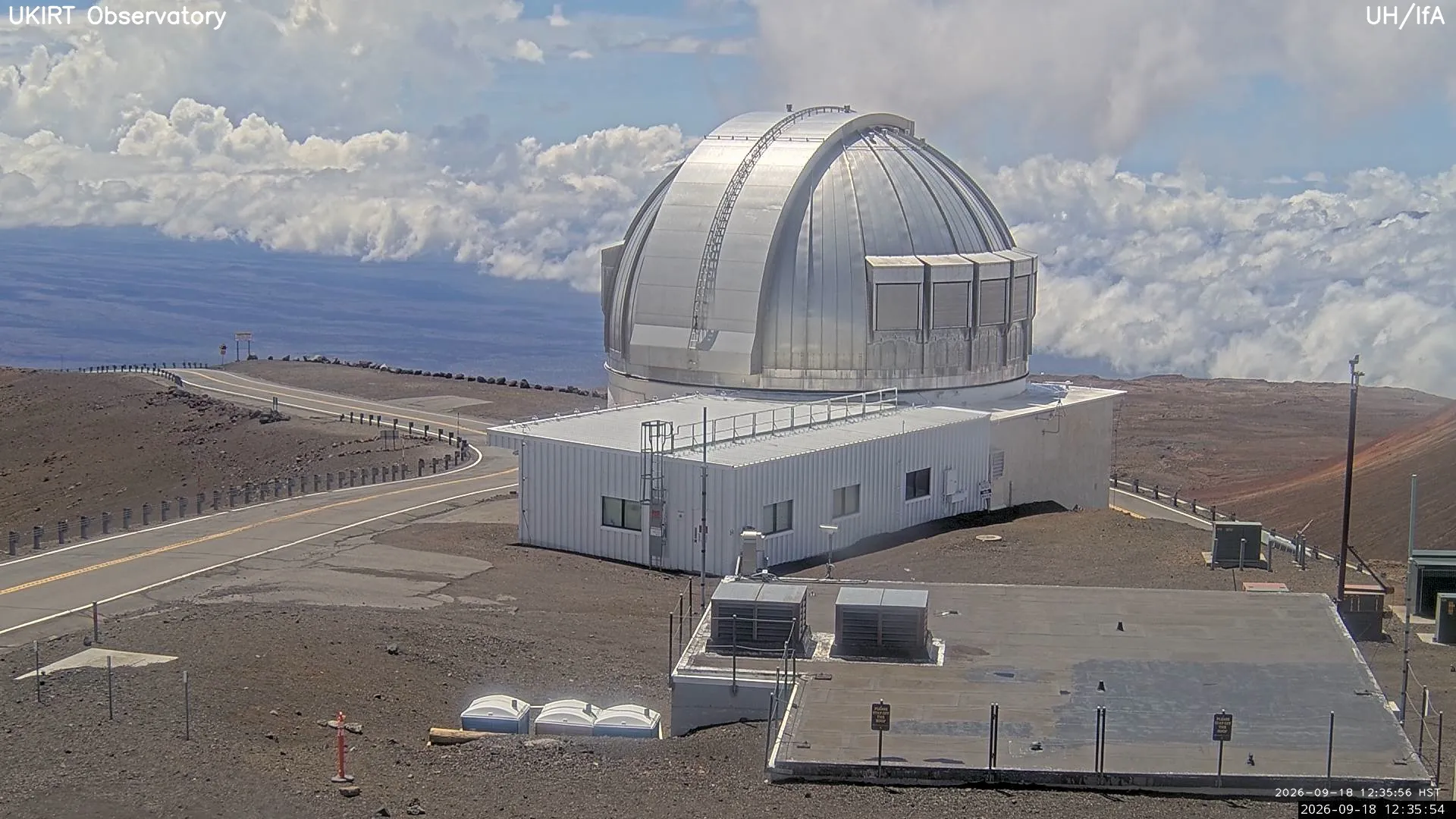 UKIRT Dome - Latest Snapshot